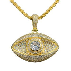18" x 3mm Rope Chain - Gold Finish Eye